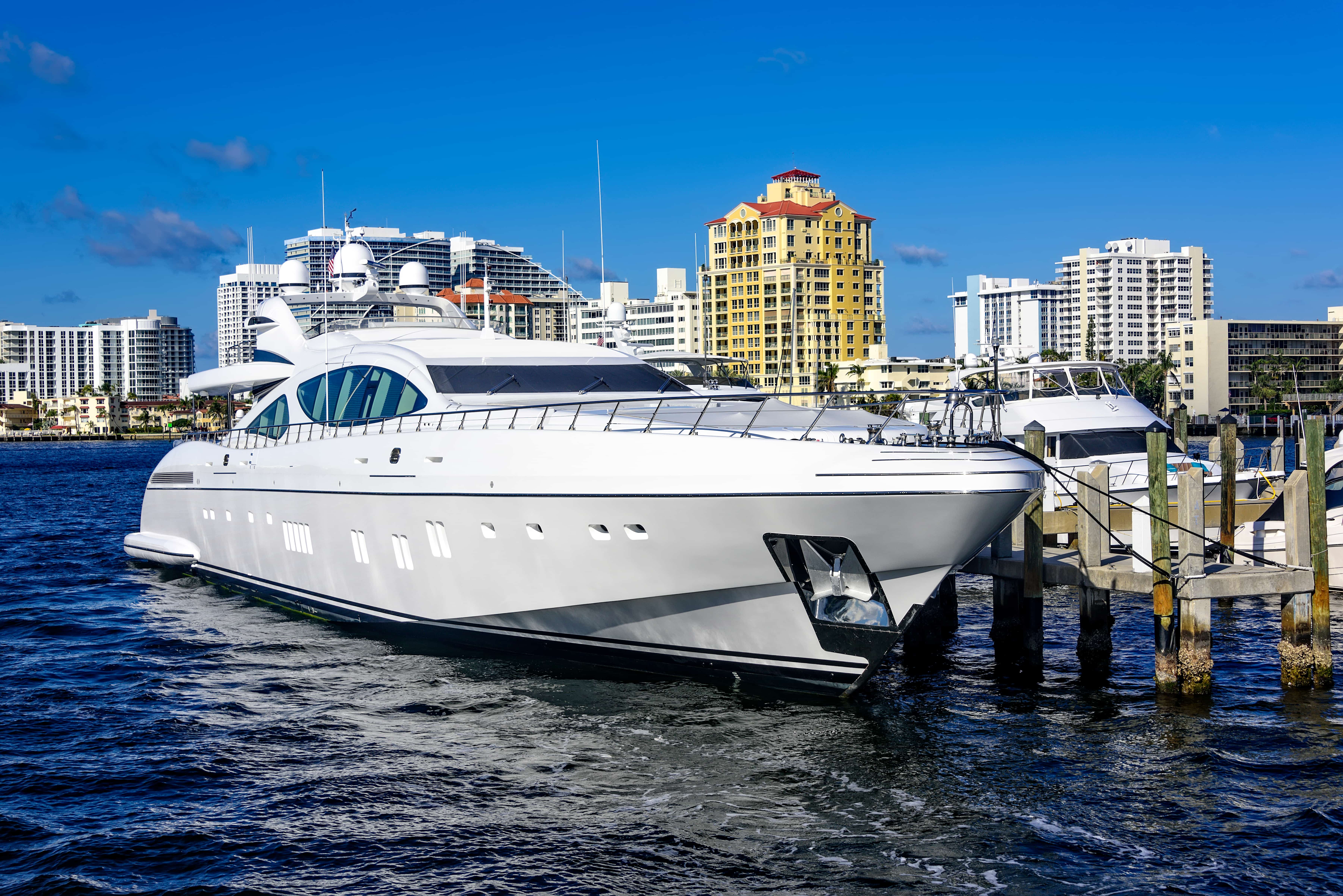 Yacht in Ft. Lauderdale