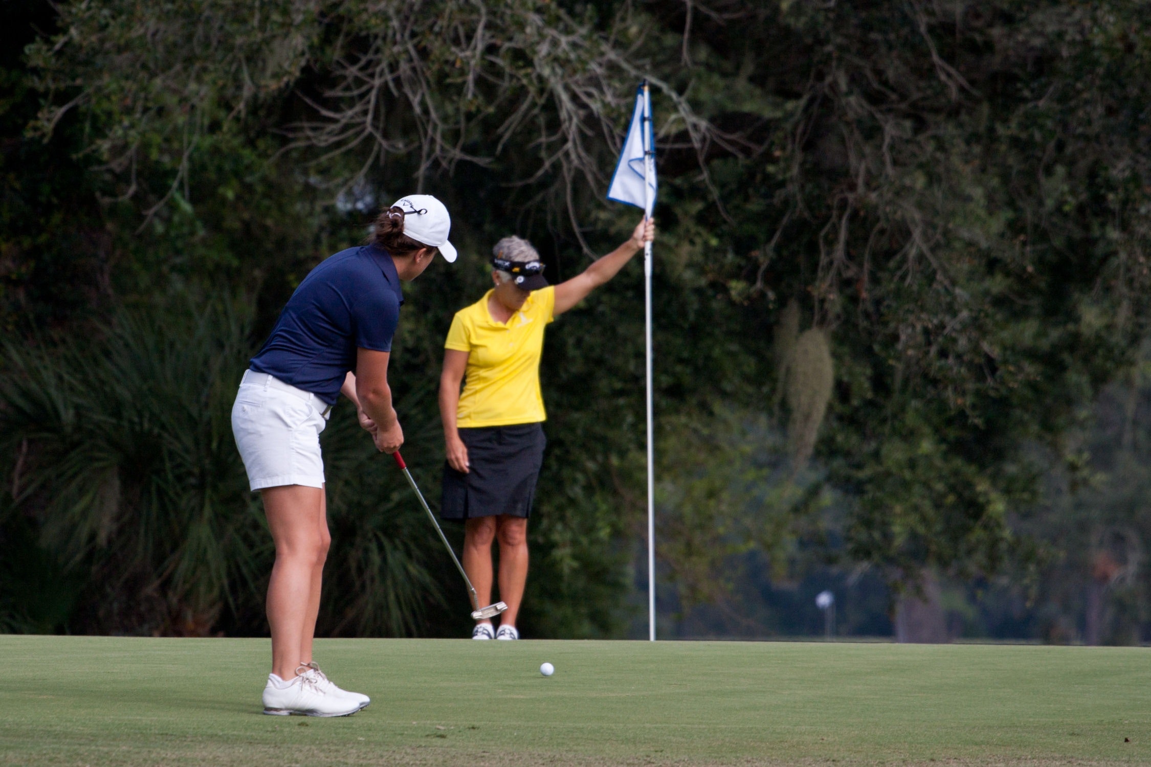 Golfers Playing